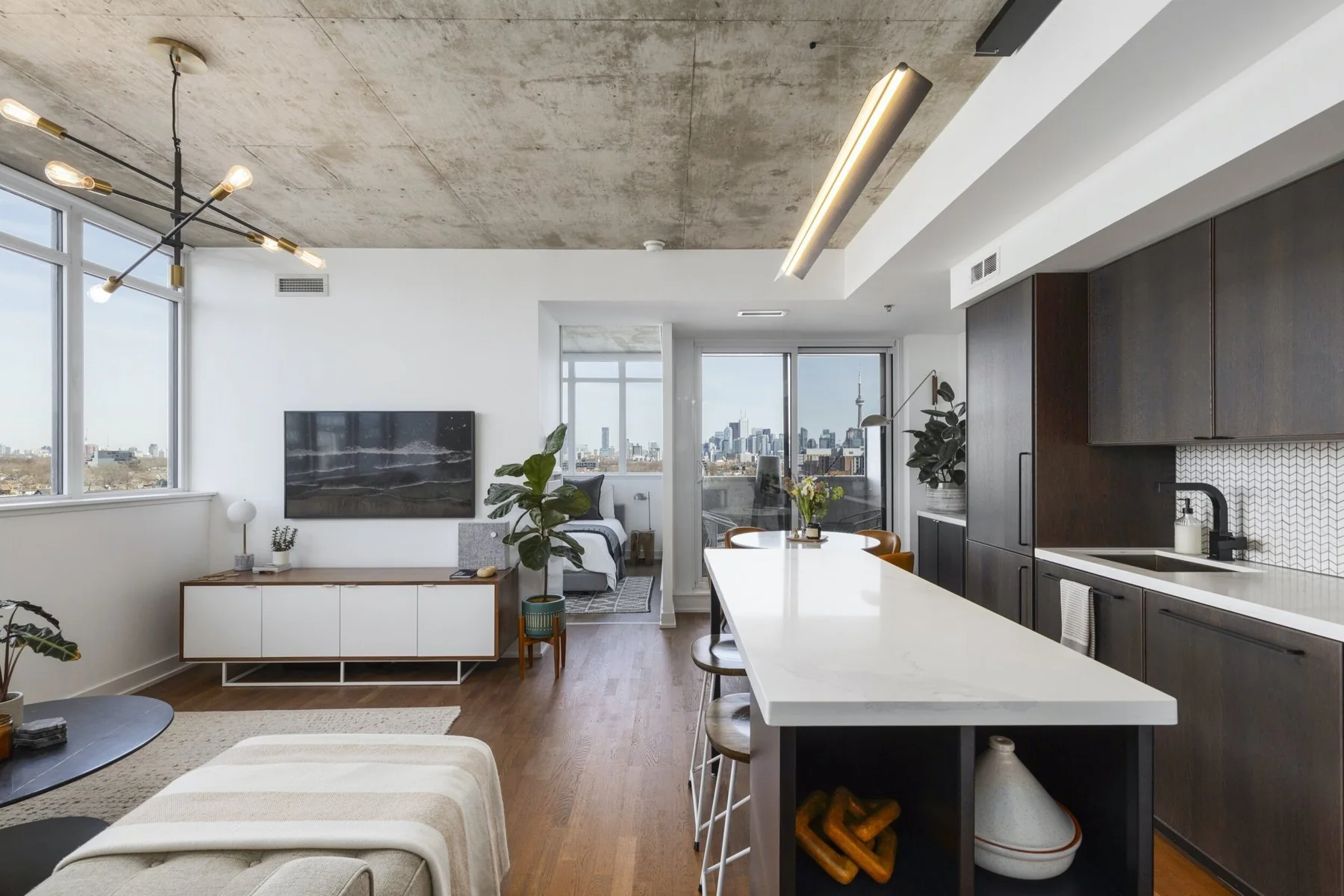 Open-plan loft